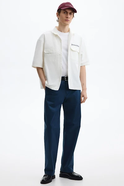 Relaxed-Fit Cotton Chinos