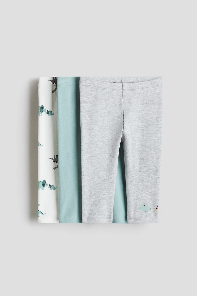 3-pack Cotton Jersey Leggings