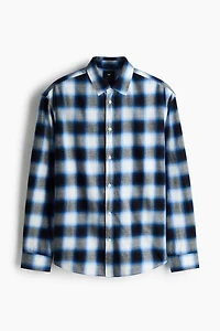 Relaxed-Fit Flannel Shirt