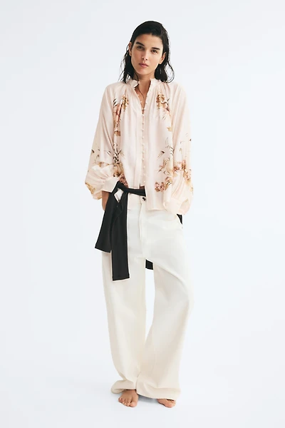 Blouse à boutons