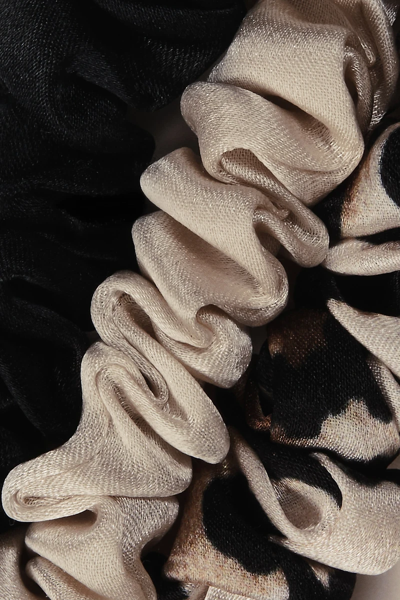 3-pack Silk Scrunchies