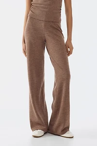 Straight-Leg Jersey Pants