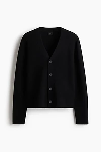 Regular-Fit Wool Cardigan