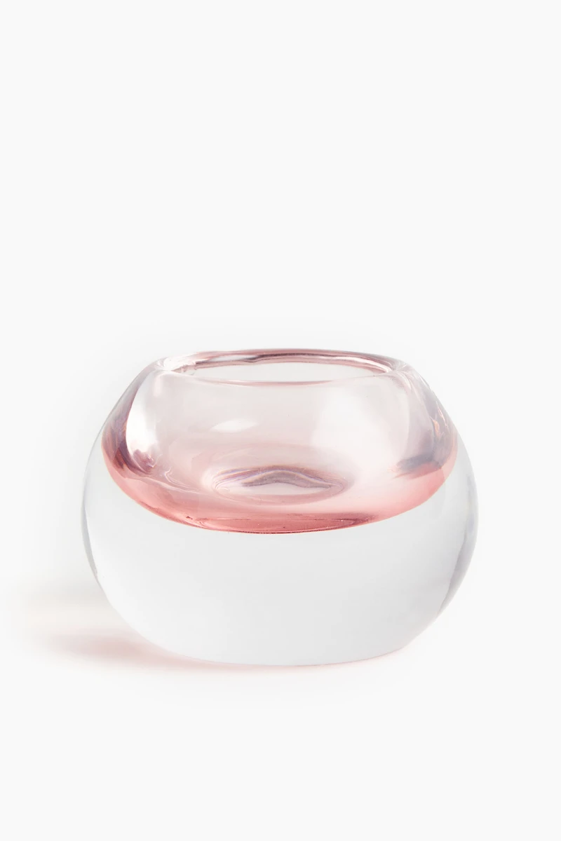 Glass Tea Light Holder