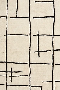 Large Wool-Blend Rug