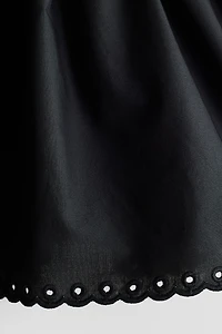 Flared Cotton Skirt