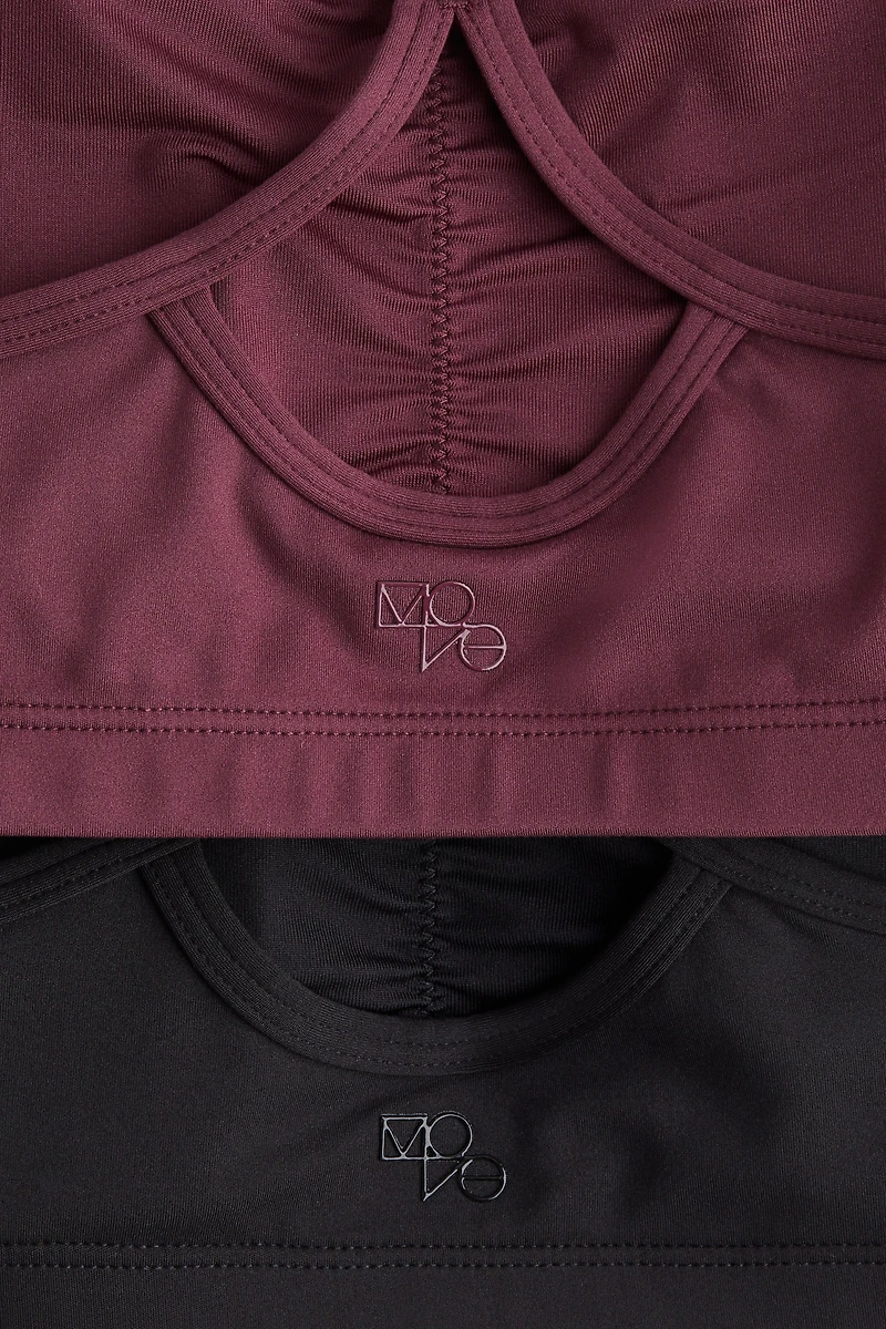 Lot de 2 soutiens-gorge sport DryMoveđ
Ș