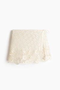 Jupe de plage d’aspect crochet