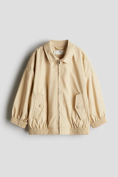 Loose-Fit Twill Jacket