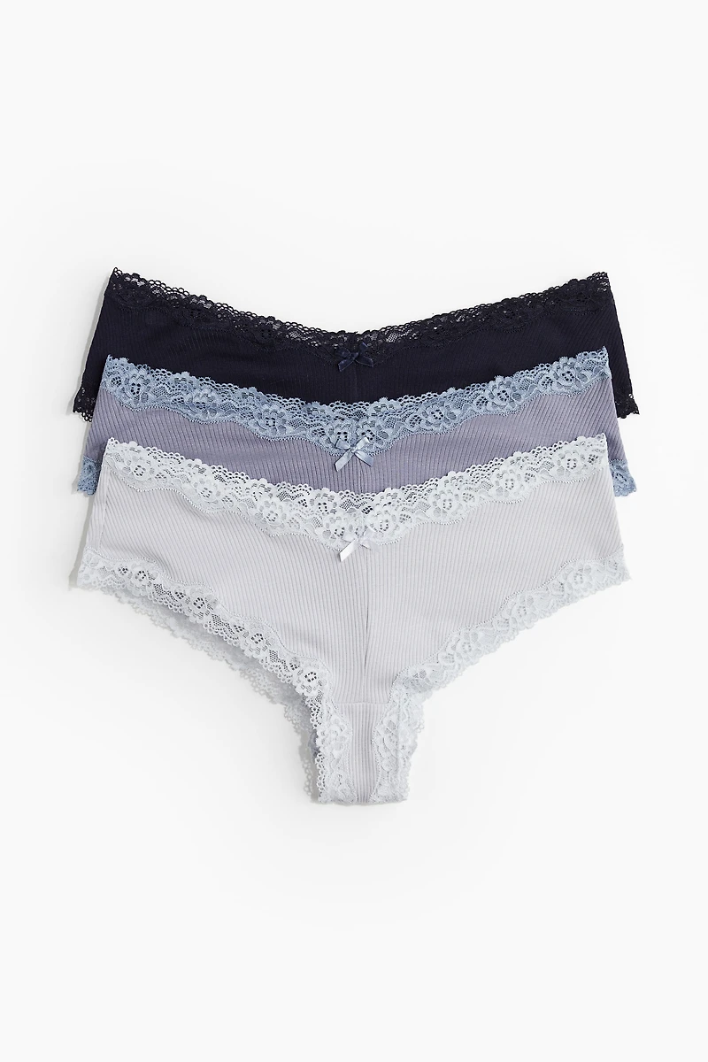 Lot de 3 culottes Hipster