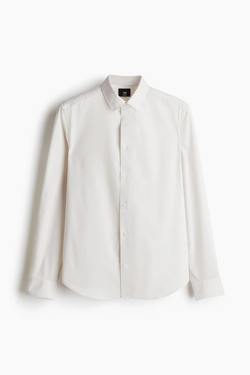 Chemise Coupe Amincie repassage facile