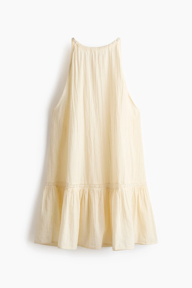 Sleeveless Cotton Beach Dress