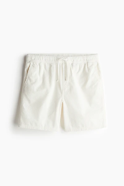 Regular Fit Corduroy Shorts