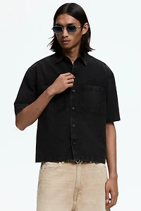 Relaxed-Fit Cotton Canvas Shirt