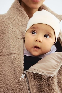 MAMA Before & After Babywearing Teddy Fleece Vest