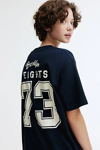 T-shirt ample imprimé