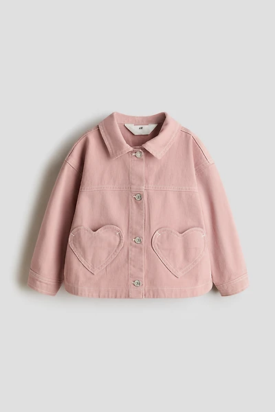Heart-Pocket Twill Jacket