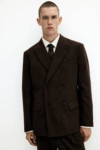 Veste décontractée à fermeture croisée