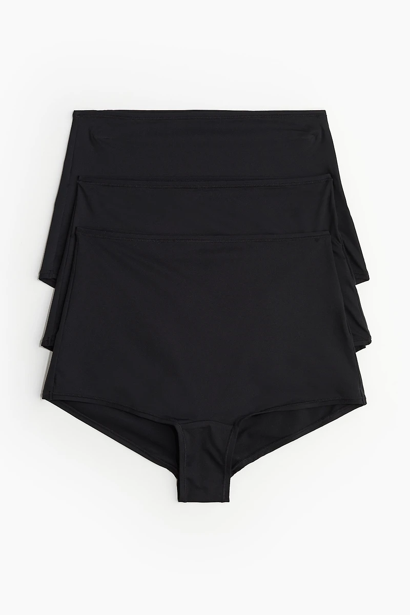 3-pack Microfiber Shortie Briefs
