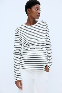 MAMA Cotton Jersey Top