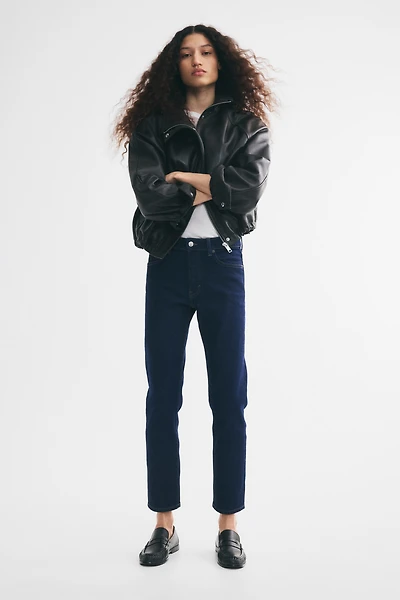 Straight Regular Waist Jeans