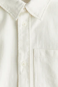 Chemise à manches courtes en coton