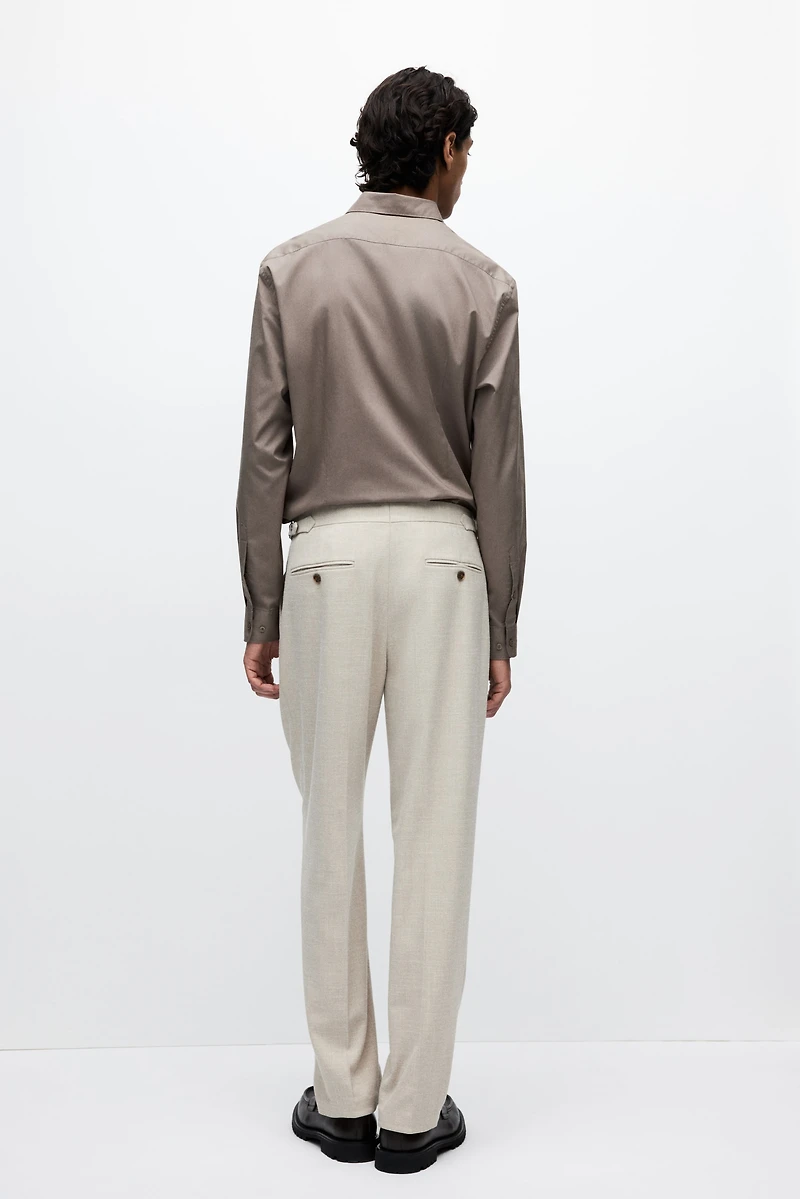 Regular Fit Suit Pants