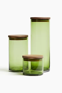 Glass Jar with Lid