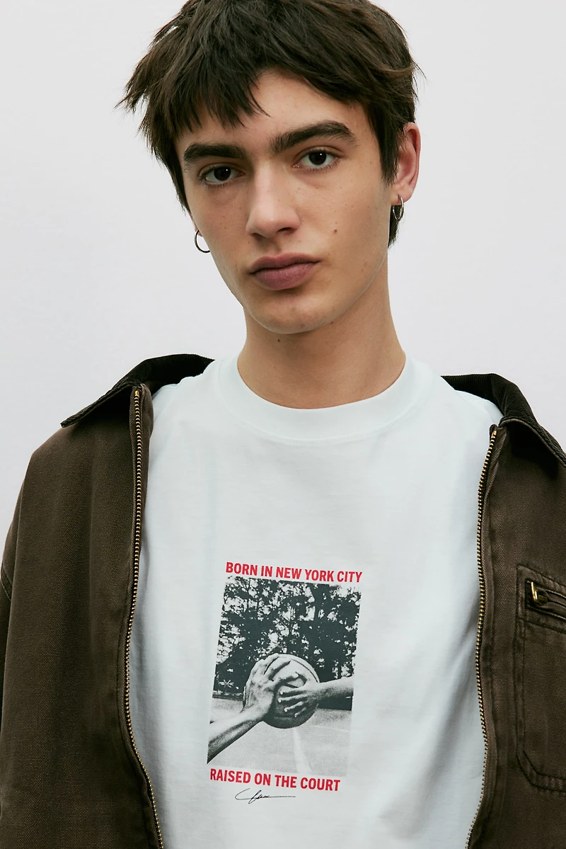 Loose Fit Printed T-shirt