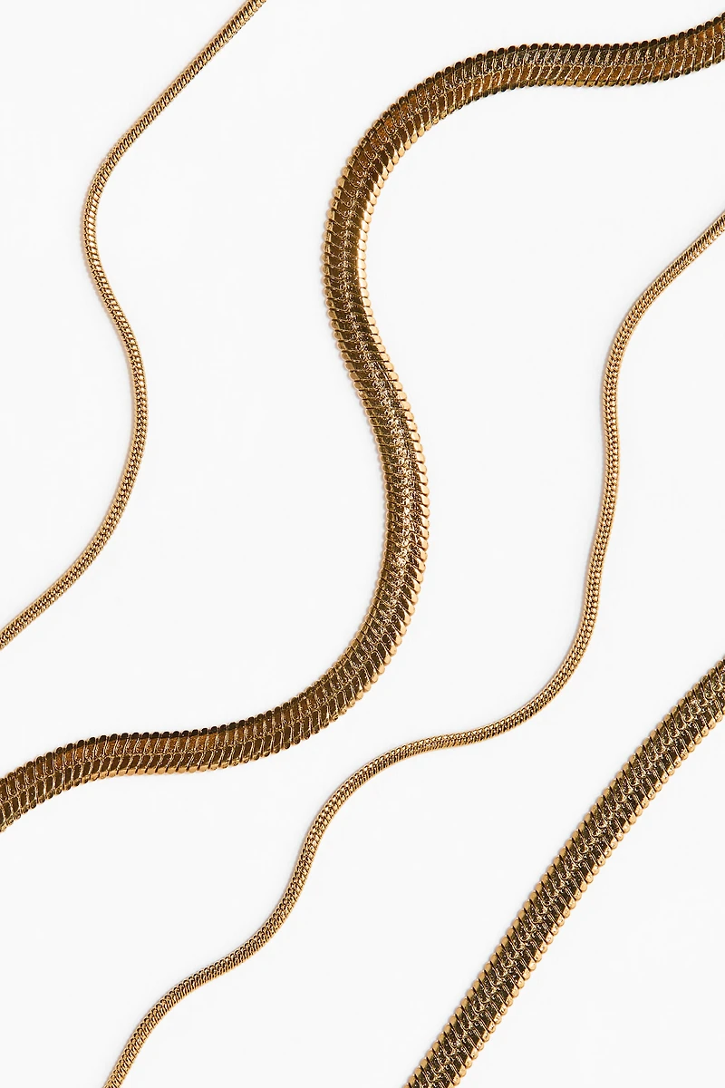 Waterproof Double-Strand Necklace