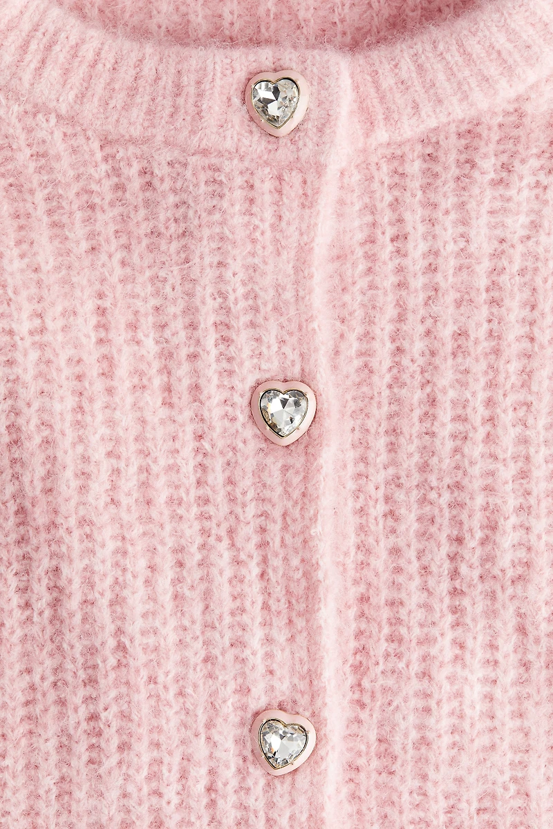 Gilet sans manches en tricot côtelé