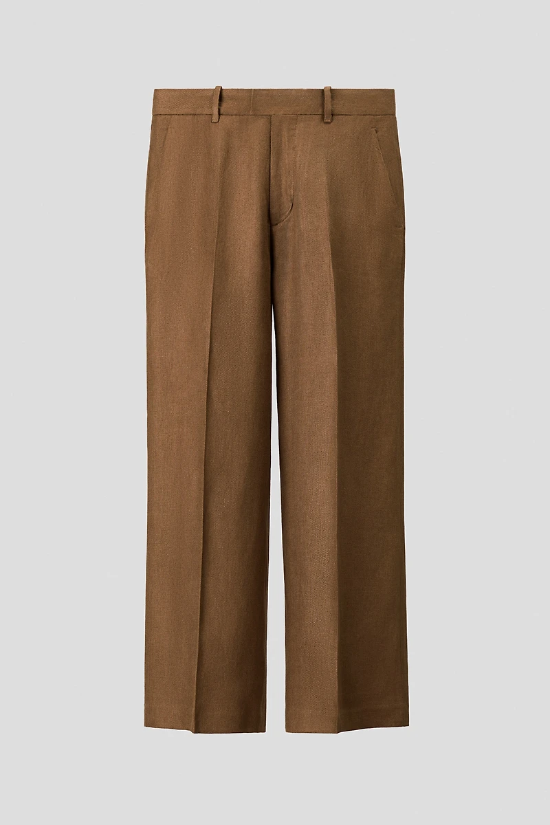 Loose-Fit Linen Pants