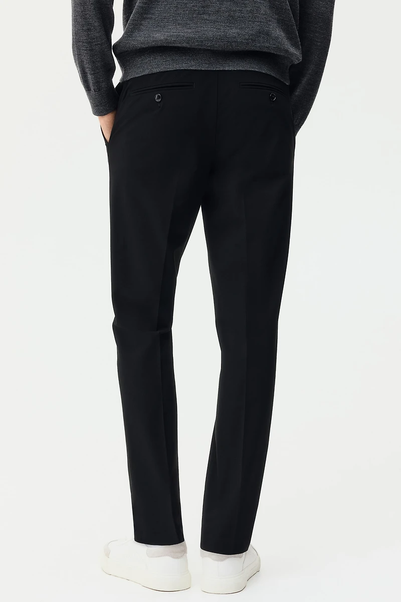 Slim-Fit Tailored Pants