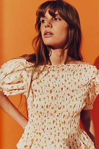 Smocked Blouse