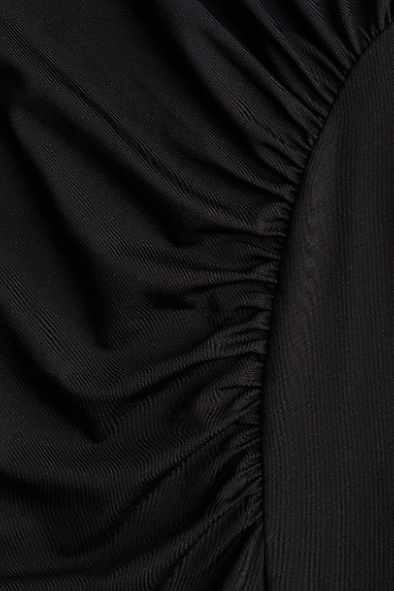 Draped Bodycon Dress