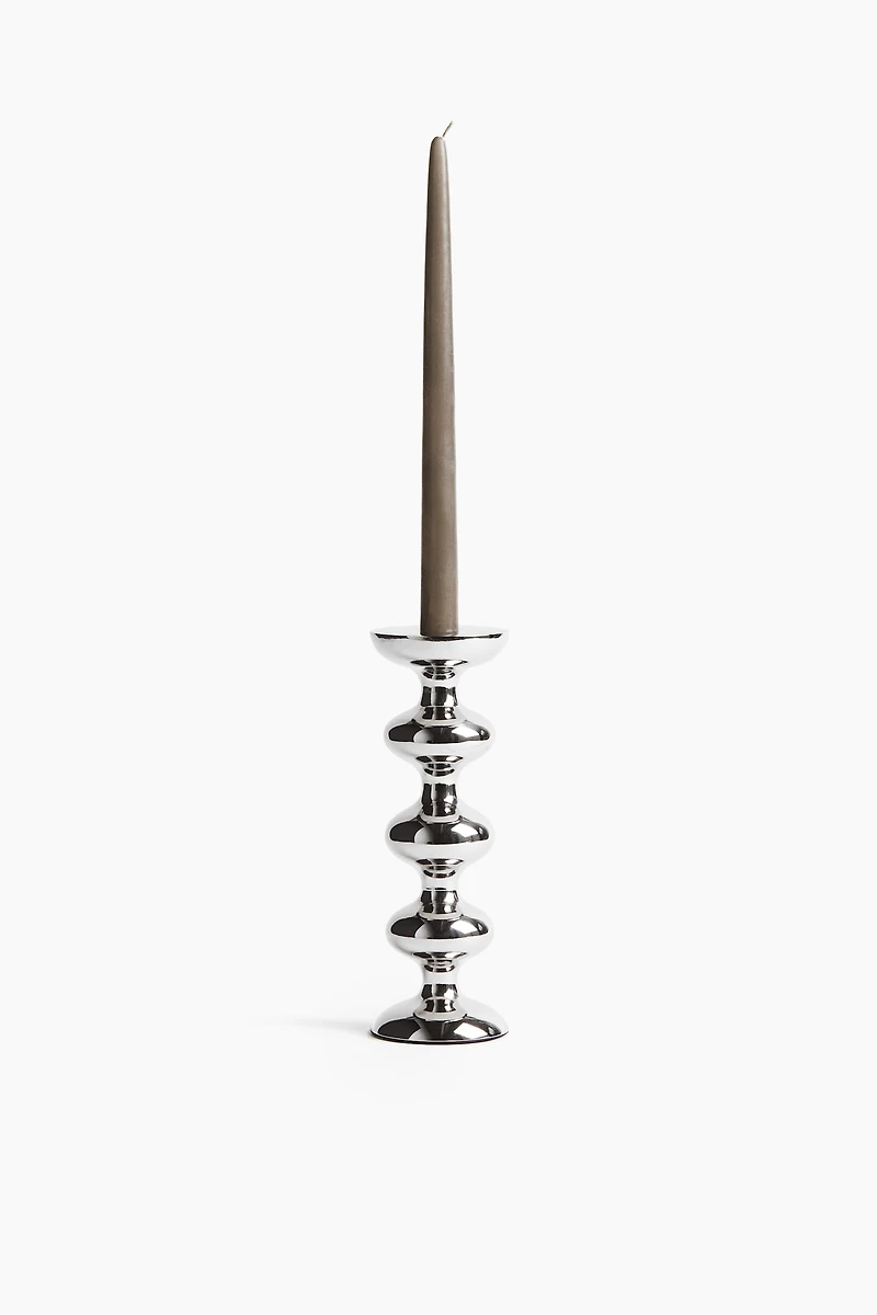 Tall Metal Candleholder