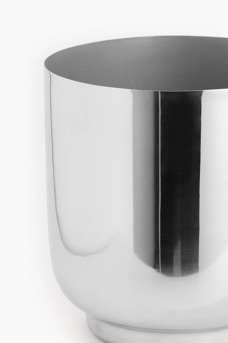 Small Stainless Steel Plant Pot