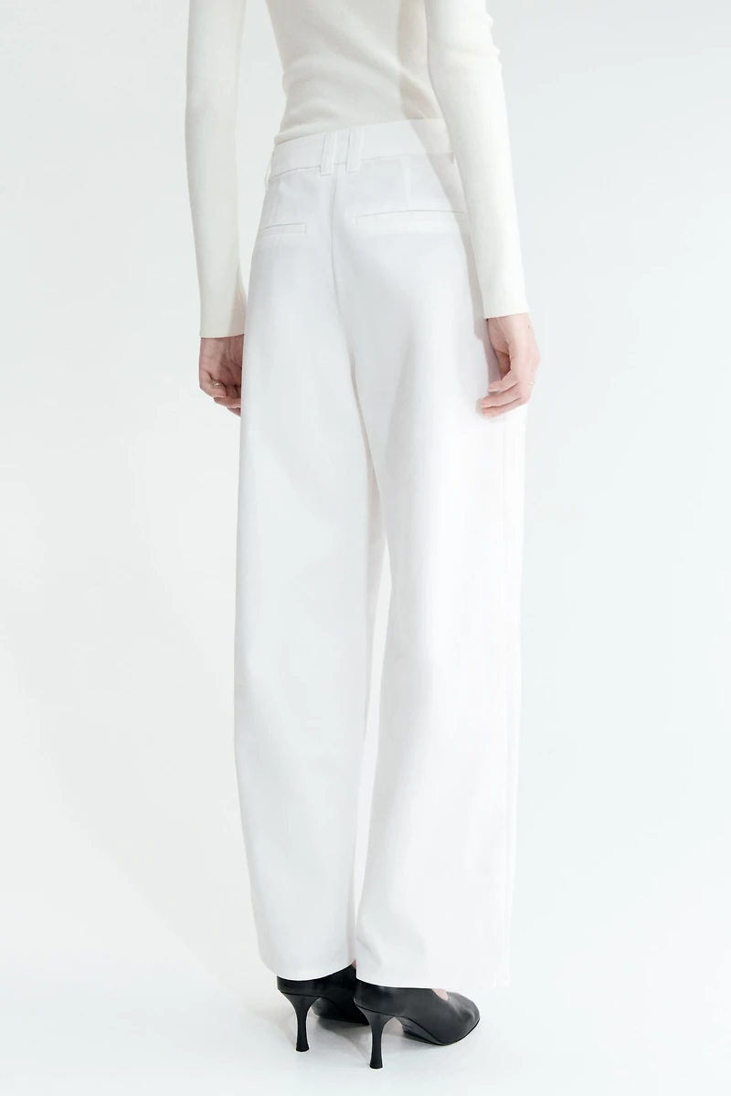 Pantalon chic en coton