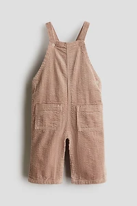 Salopette en velours côtelé