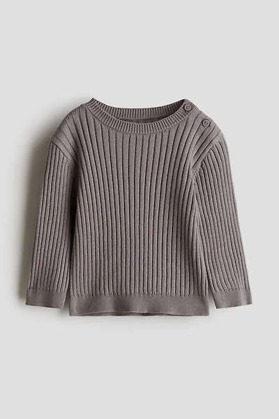Rib-Knit Sweater