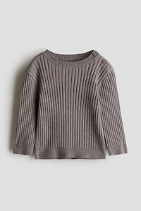 Rib-Knit Sweater