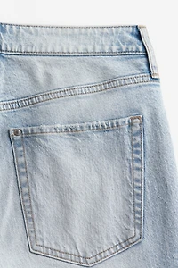 High Rise Slim Straight Leg Jeans