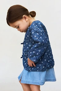 Quilted Denim Jacket