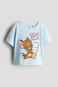 Printed Cotton T-Shirt
