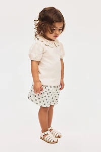 Printed jersey shorts
