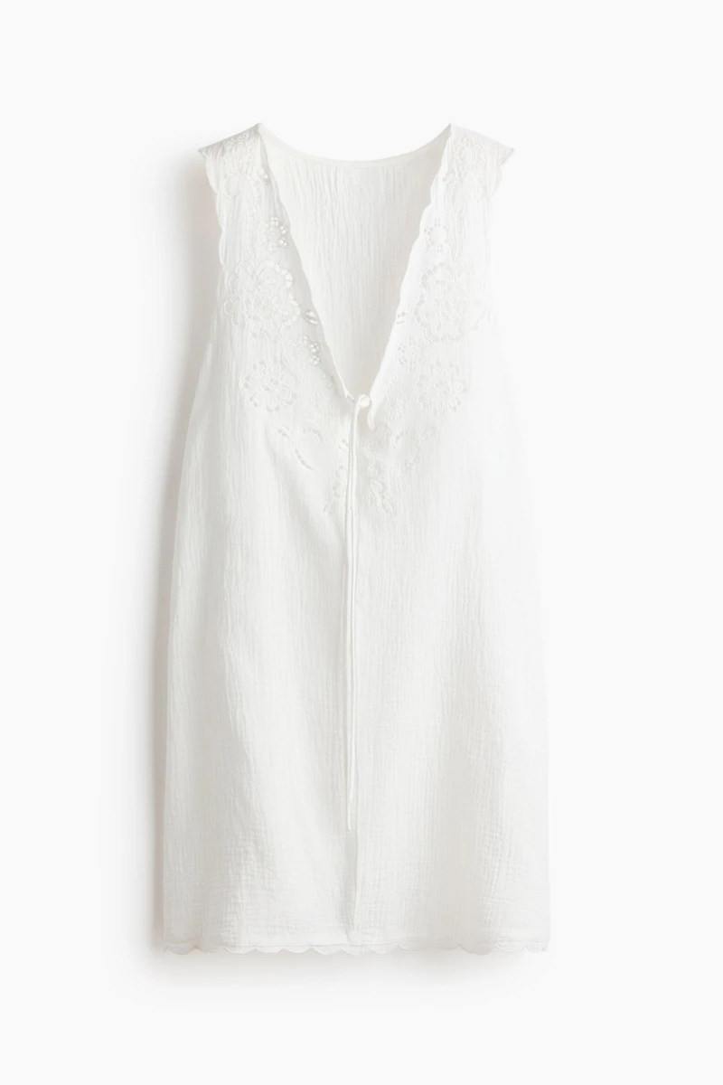 Cotton Muslin Beach Dress