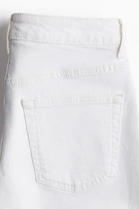 Short taille haute en denim