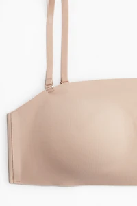 Padded Microfiber Bandeau Bra