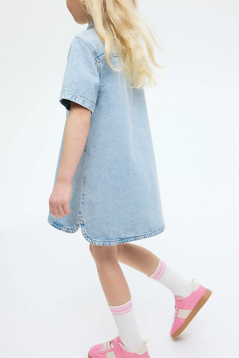 Denim Shirt Dress