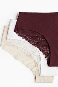 Lot de 5 culottes taille basse